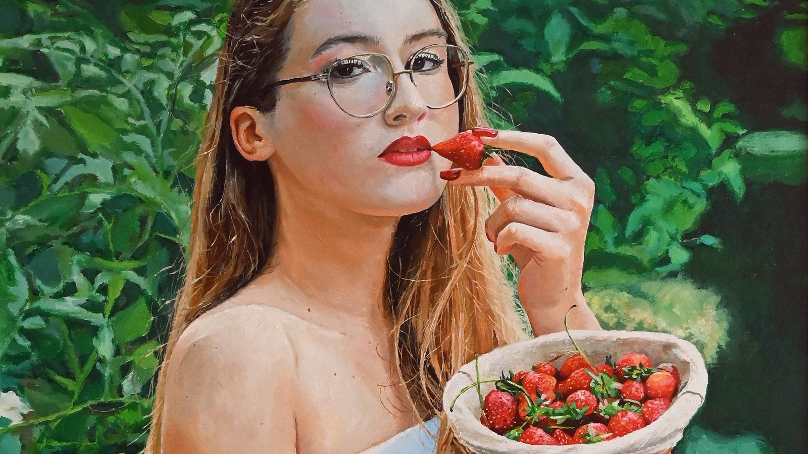 Oil painting by Miloš Roćenović